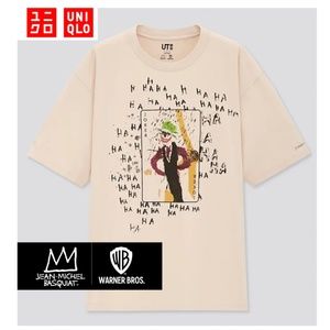 RARE Uniqlo UT JEAN-MICHEL BASQUIAT Warner Bros THE JOKER Ha Ha Ha BATMAN Medium